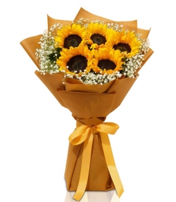 Ayçiçeği Buketi 