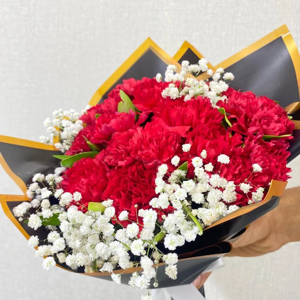 10'lu Karanfil Buketi 