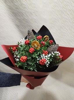 Yılbaşının habercisi kokina buketi