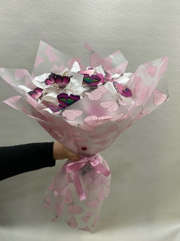 Pembe kelebek Buket’i