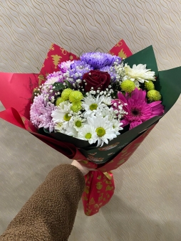 Güllü Karışık Buket 